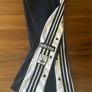 Adidas (women’s size small) button track pants